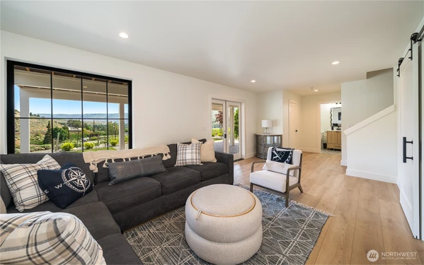 Lower Level Rec/Family Room (with wet bar hook up’s). Storage room not shown (huge storage area).