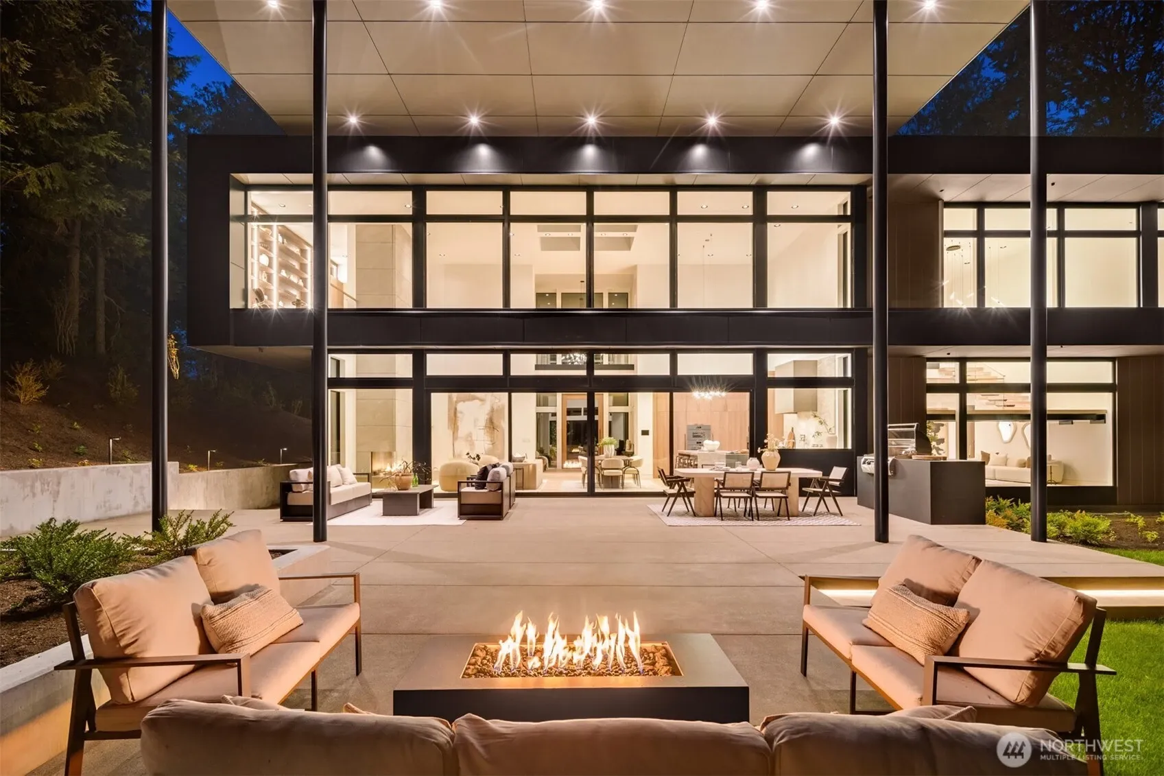 Outdoor living.