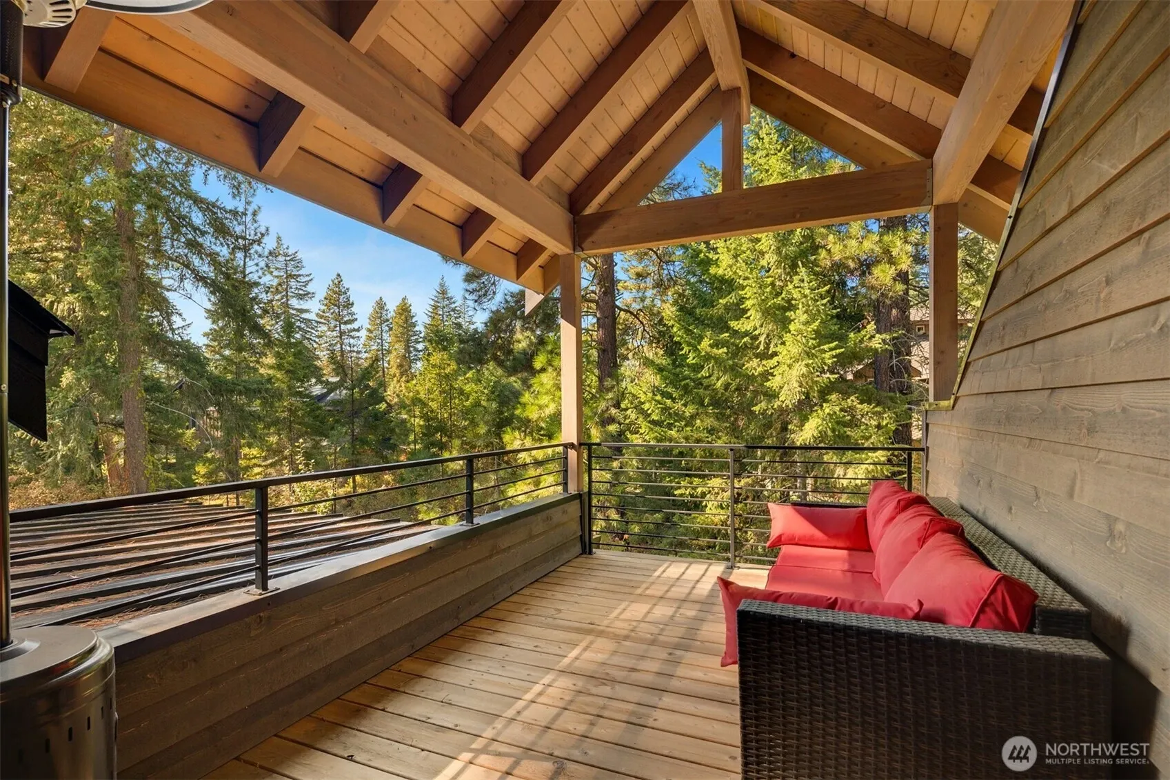 Bonus room balcony
